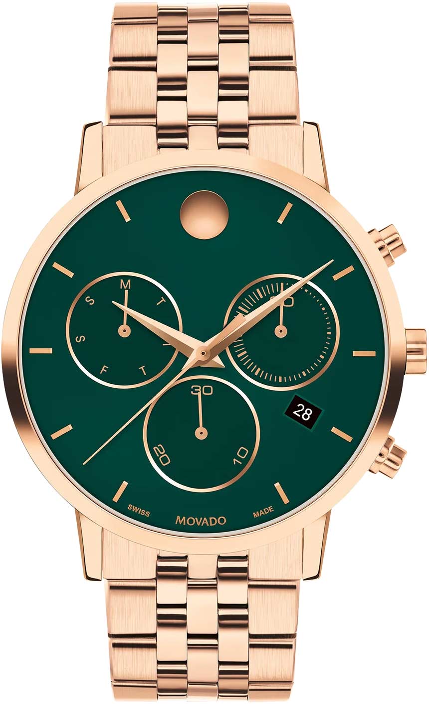 Швейцарские наручные часы MOVADO m-607846 с хронографом