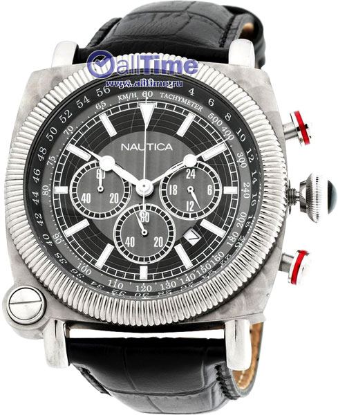 Титановые наручные часы Nautica A44041G с хронографом