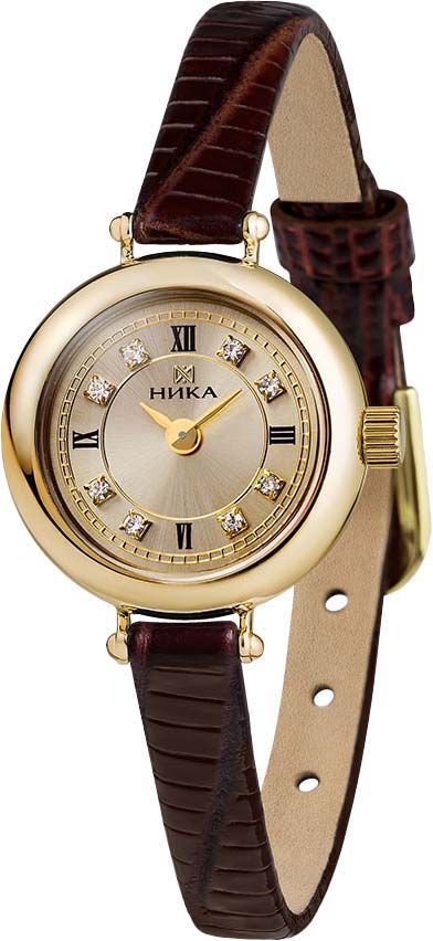 Российские золотые наручные часы NIKA 0362.0.3.47H