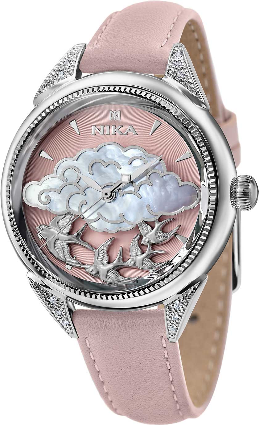 Российские серебряные наручные часы NIKA 1282A.1.9.97R
