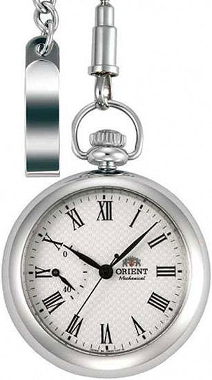 Мужские японские механические карманные часы Orient DD00002W