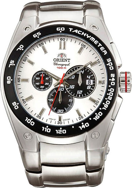 Японские наручные часы Orient GN02001W с хронографом