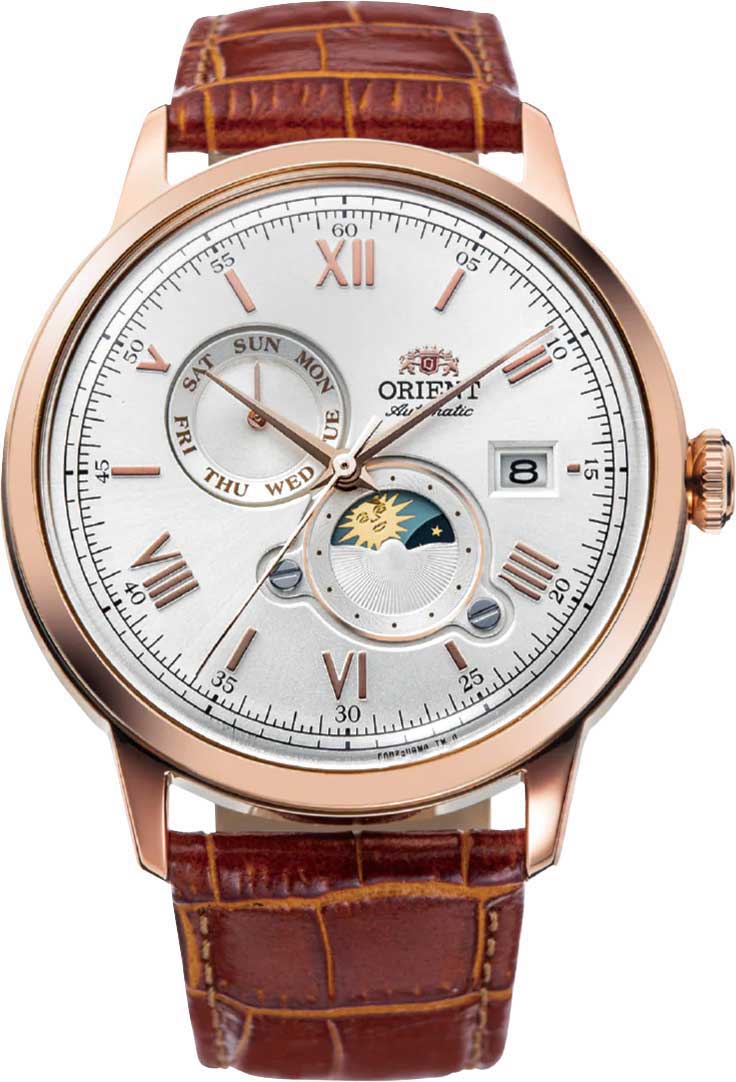 Японские механические наручные часы Orient RA-AK0801S3-ucenka