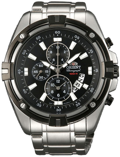 Японские наручные часы Orient TT0Y002B с хронографом