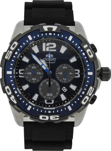 Японские наручные часы Orient TW05004D с хронографом