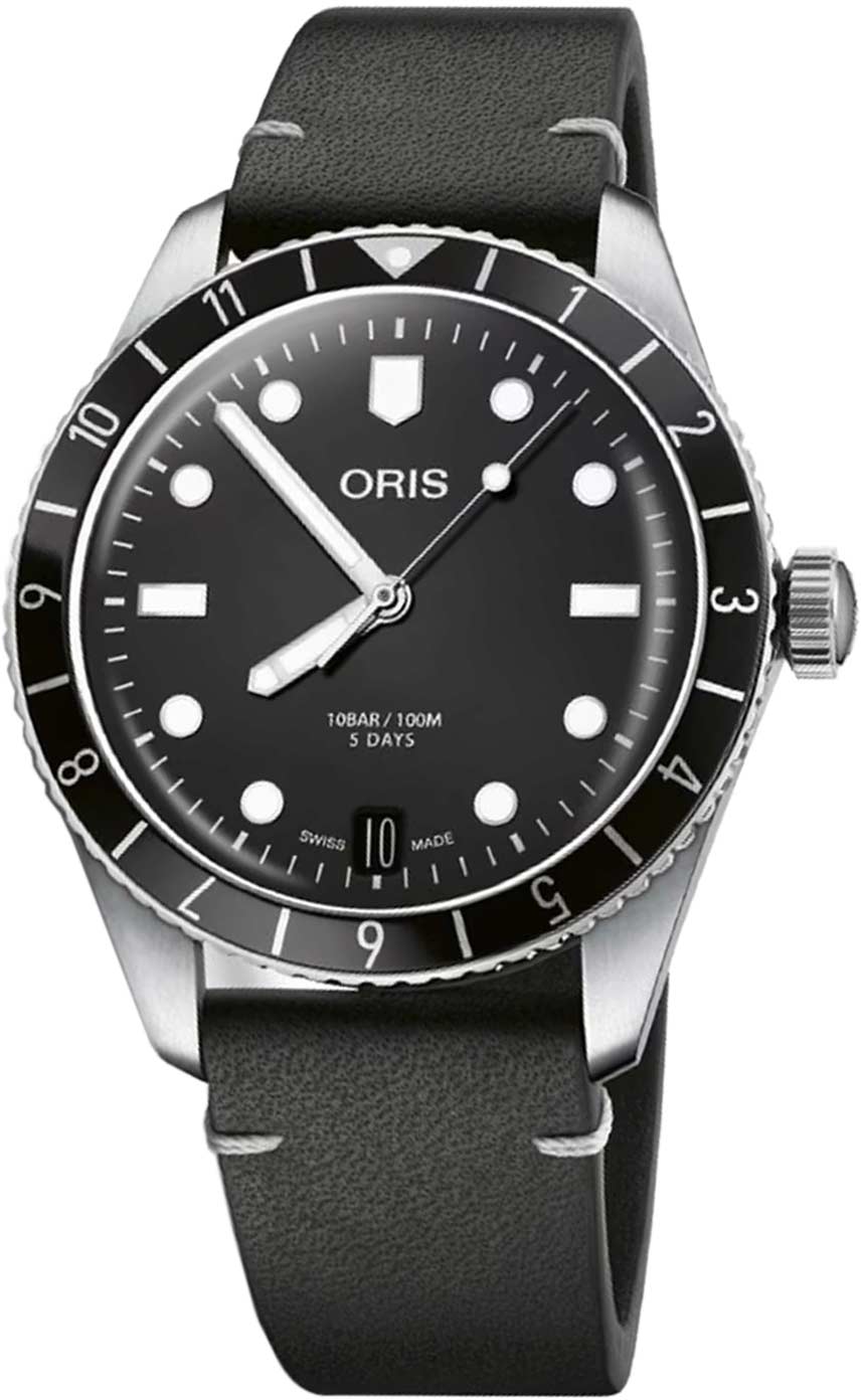 Швейцарские механические наручные часы Oris 01-400-7772-4054-07-5-20-82
