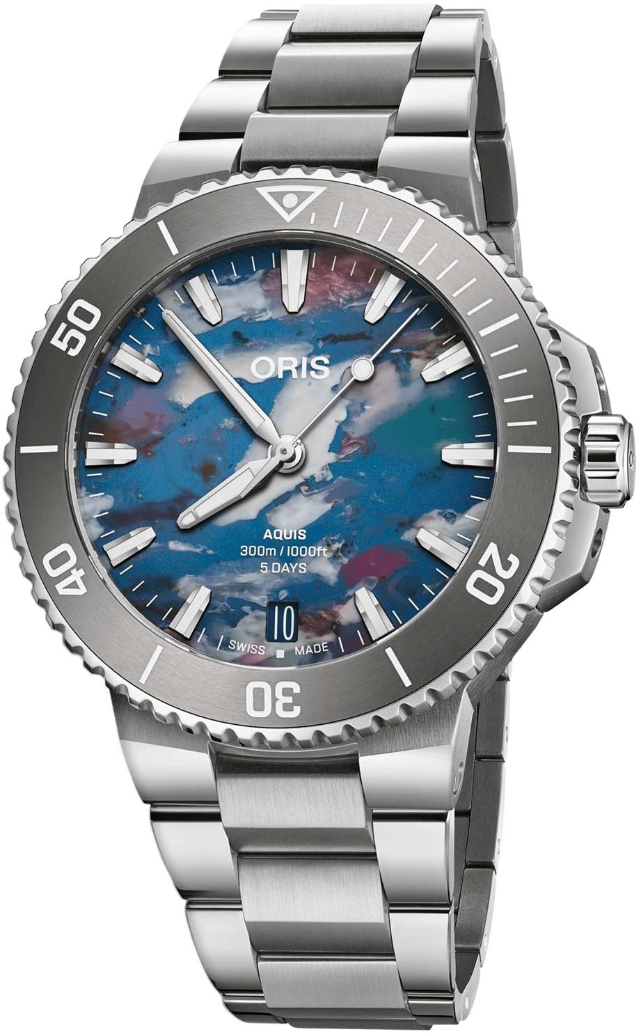 Швейцарские механические наручные часы Oris 01-400-7790-4150-07-8-23-02PEB
