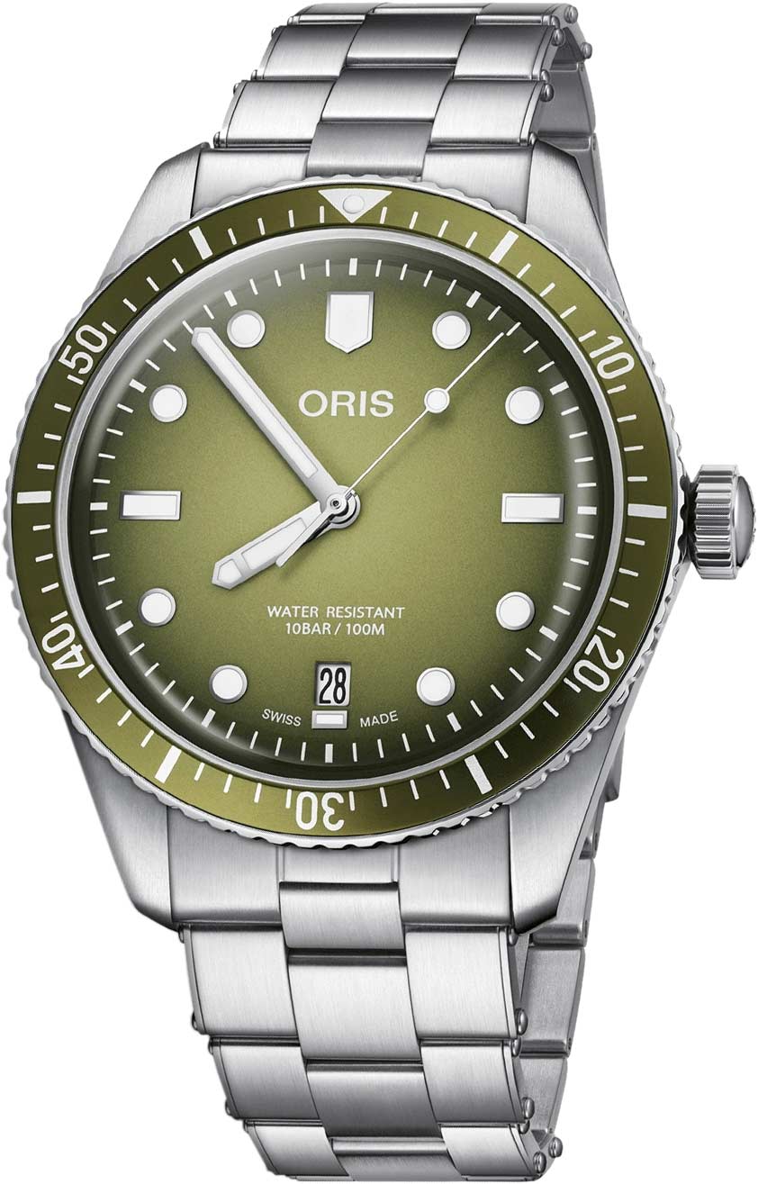 Швейцарские механические наручные часы Oris 01-733-7707-4057-07-8-20-18