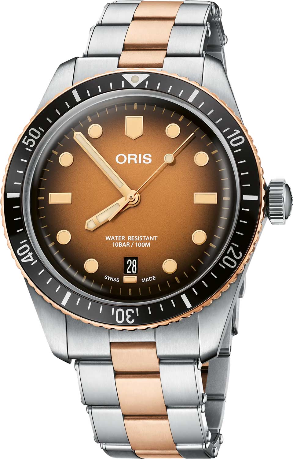 Швейцарские механические наручные часы Oris 01-733-7707-4356-07-8-20-17
