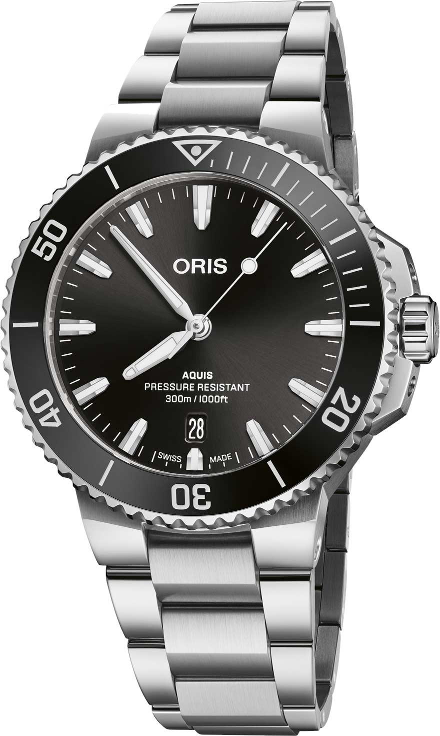 Швейцарские механические наручные часы Oris 01-733-7787-4154-07-8-22-04PEB