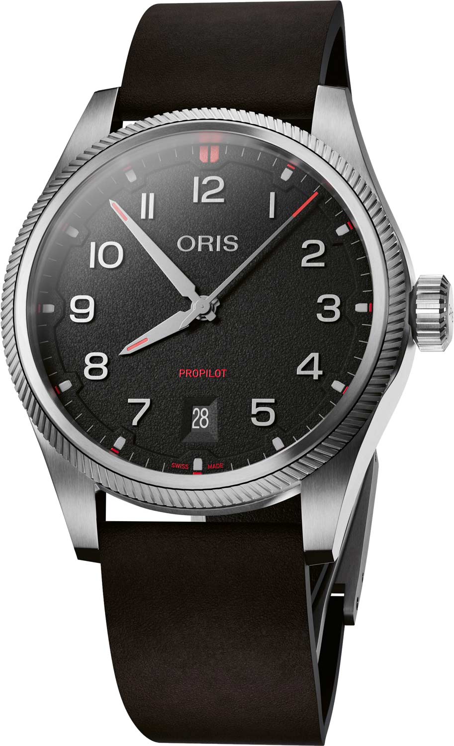Швейцарские механические наручные часы Oris 01-733-7805-4164-07-6-20-14LC