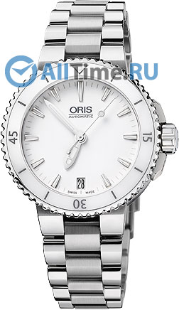 Швейцарские механические керамические наручные часы Oris 733-7652-41-56MB