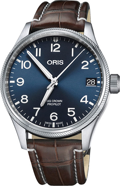 Швейцарские механические наручные часы Oris 751-7697-40-65LS