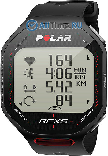 Спортивные наручные часы Polar RCX5BLK