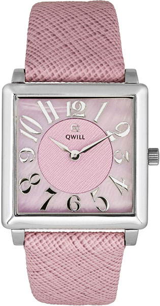 Российские серебряные наручные часы Qwill 6051.01.04.9.92B
