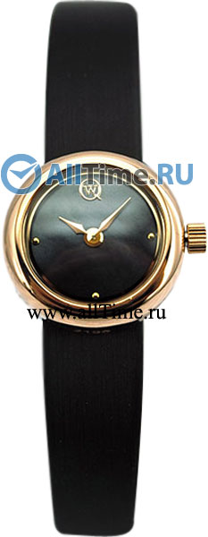 Российские золотые наручные часы Qwill 6060.00.00.1.90A