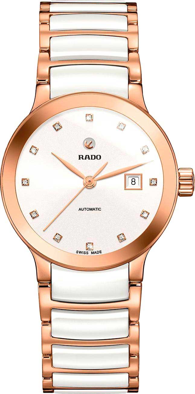 Швейцарские механические керамические наручные часы Rado R30183742-ucenka