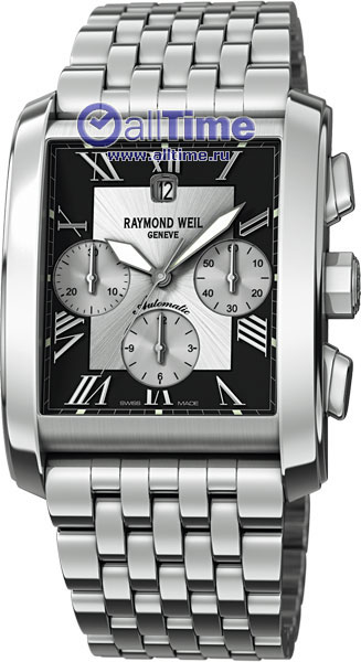 Швейцарские механические наручные часы Raymond Weil 4878-ST-00268 с хронографом