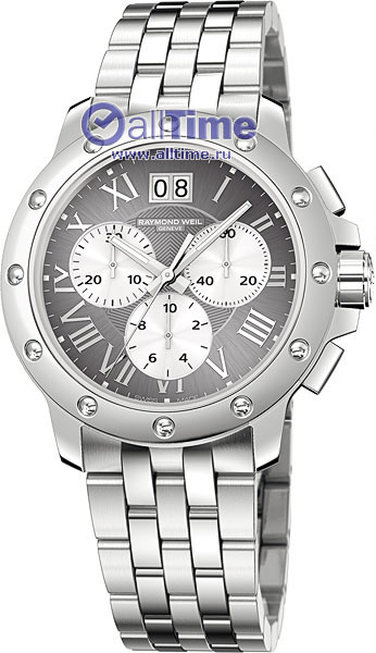 Швейцарские наручные часы Raymond Weil 4899-ST-00668 с хронографом