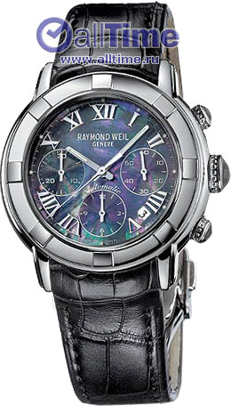 Швейцарские механические наручные часы Raymond Weil 7241-STC-00278 с хронографом