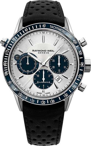 Швейцарские механические наручные часы Raymond Weil 7740-SC3-65521 с хронографом