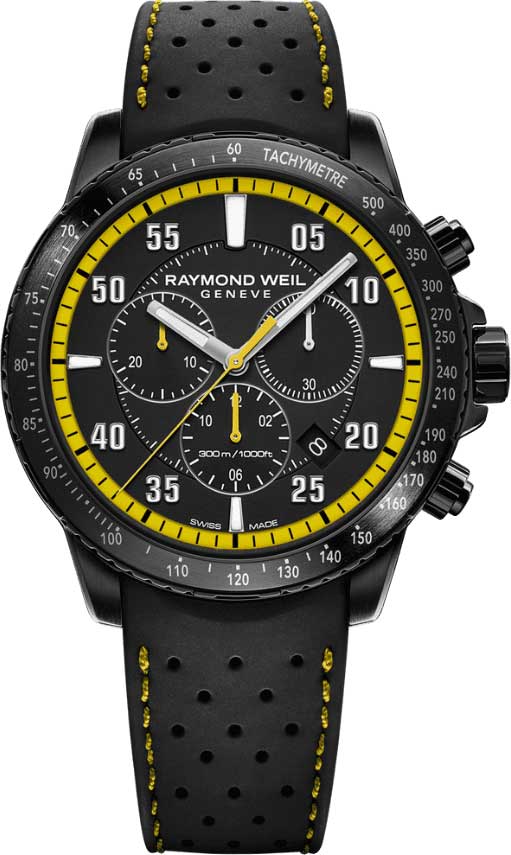 Швейцарские наручные часы Raymond Weil 8570-BKR-05275 с хронографом