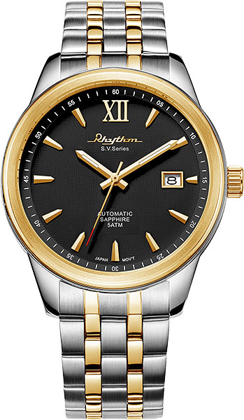 Японские механические наручные часы Rhythm AS1611S04
