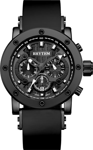 Японские наручные часы Rhythm I1203R07 с хронографом
