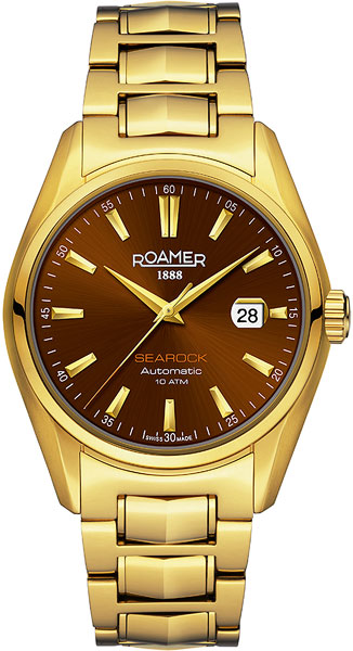 Швейцарские механические наручные часы Roamer 210.633.48.65.20