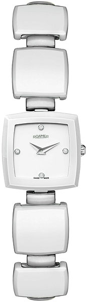 Швейцарские керамические наручные часы Roamer 672.953.91.29.60