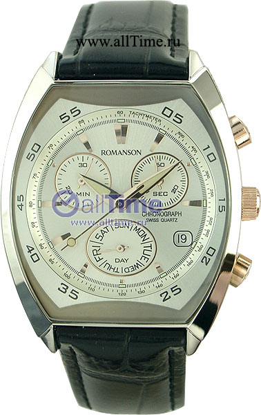 Наручные часы Romanson DL4141HMJ(WH) с хронографом