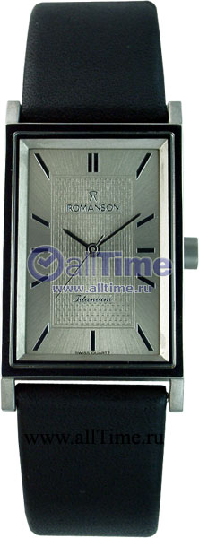Титановые наручные часы Romanson DL4191SMW(GR)