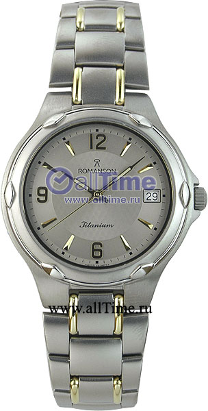 Титановые наручные часы Romanson UM3140MC(GR)