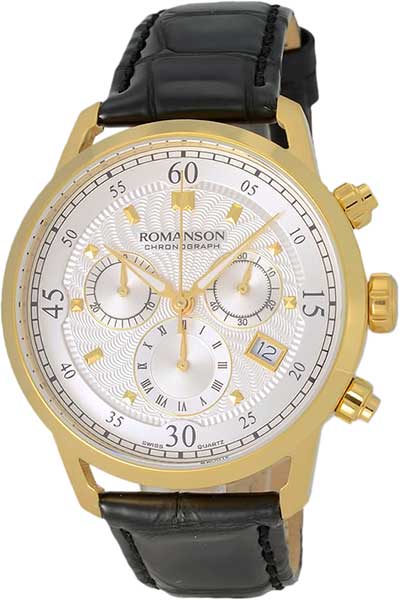 Наручные часы Romanson TL4223HMG(WH) с хронографом