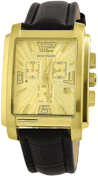 Наручные часы Romanson TL5140HMG(GD) с хронографом