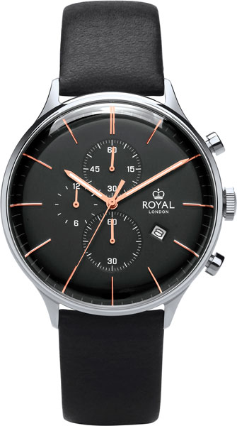 Наручные часы Royal London RL-41383-01 с хронографом