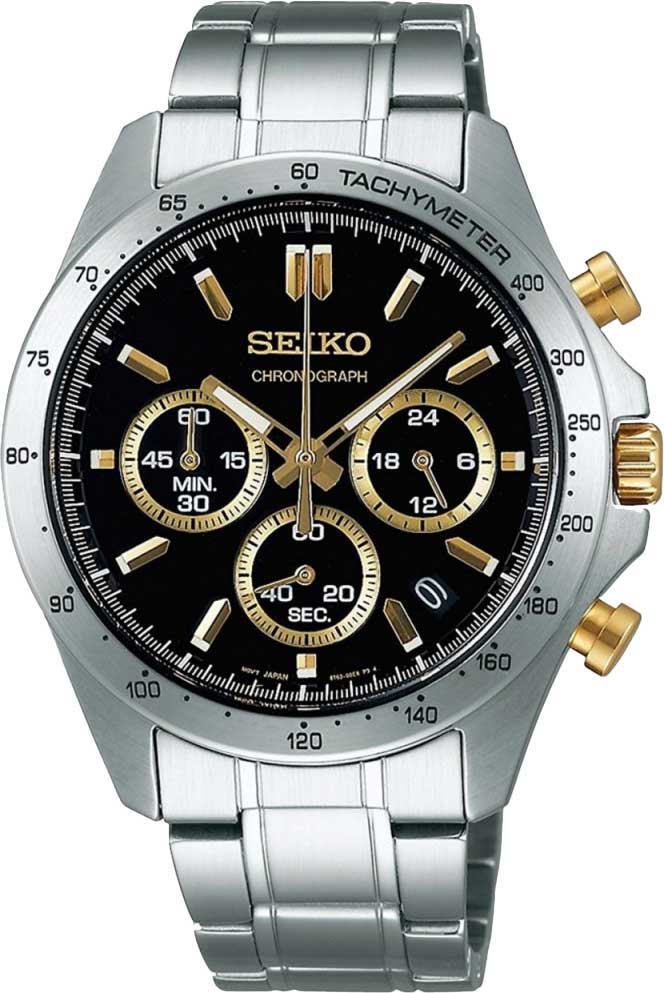 Японские наручные часы Seiko SBTR015-ucenka с хронографом