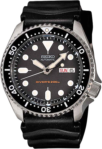 Японские механические наручные часы Seiko SKX007K1