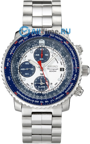 Японские наручные часы Seiko SNA413P1 с хронографом