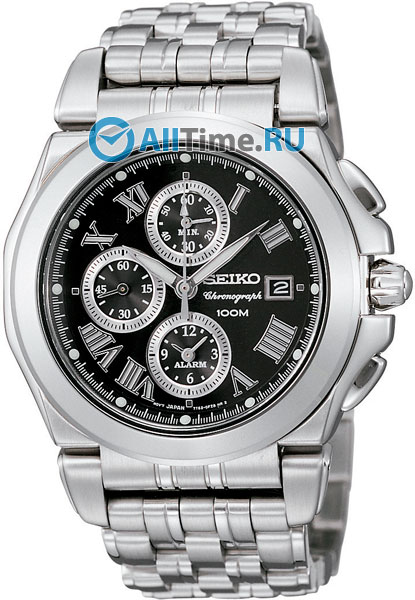 Японские наручные часы Seiko SNA525P1 с хронографом