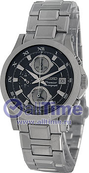 Японские наручные часы Seiko SNA585P1 с хронографом