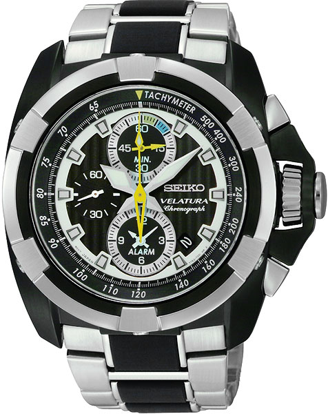 Японские наручные часы Seiko SNAE21P1 с хронографом