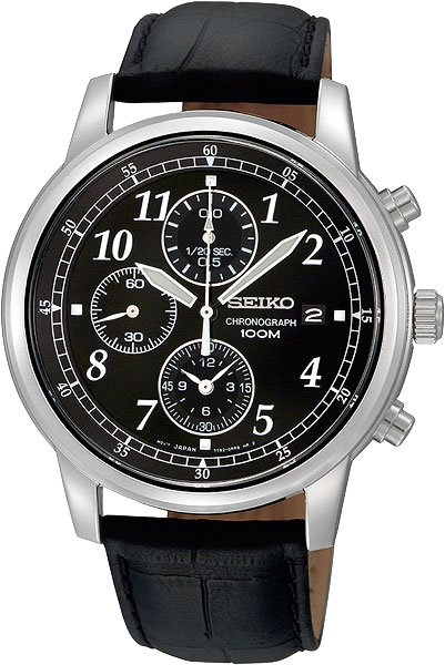 Японские наручные часы Seiko SNDC33P1 с хронографом