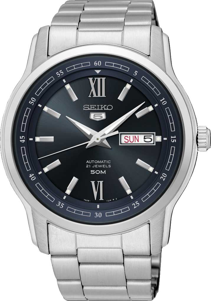 Японские механические наручные часы Seiko 5 SNKP17