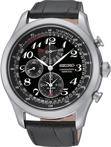 Японские наручные часы Seiko SPC133P1-ucenka с хронографом