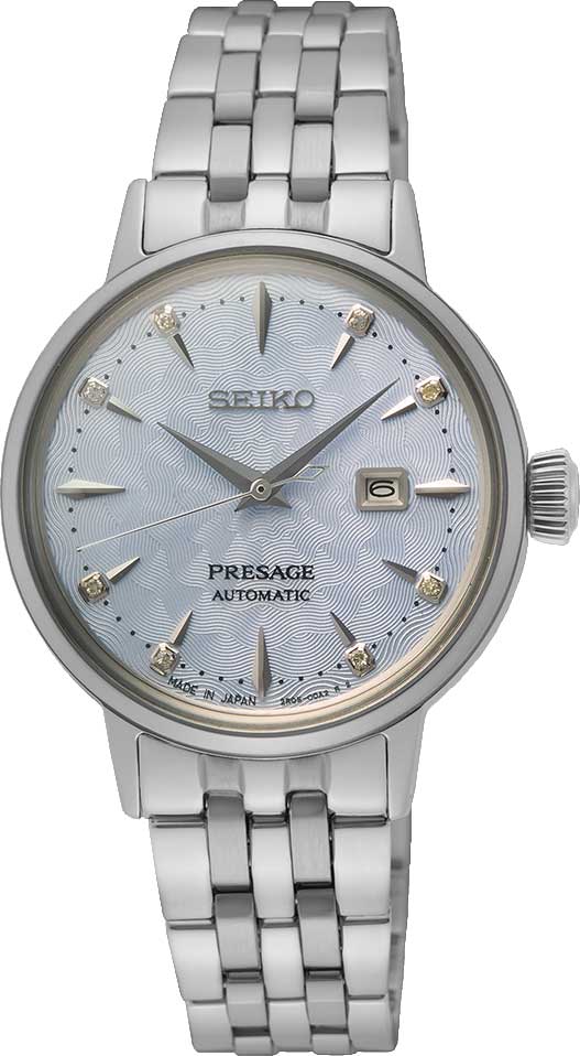 Японские механические наручные часы Seiko Presage Cocktail Time SRE007