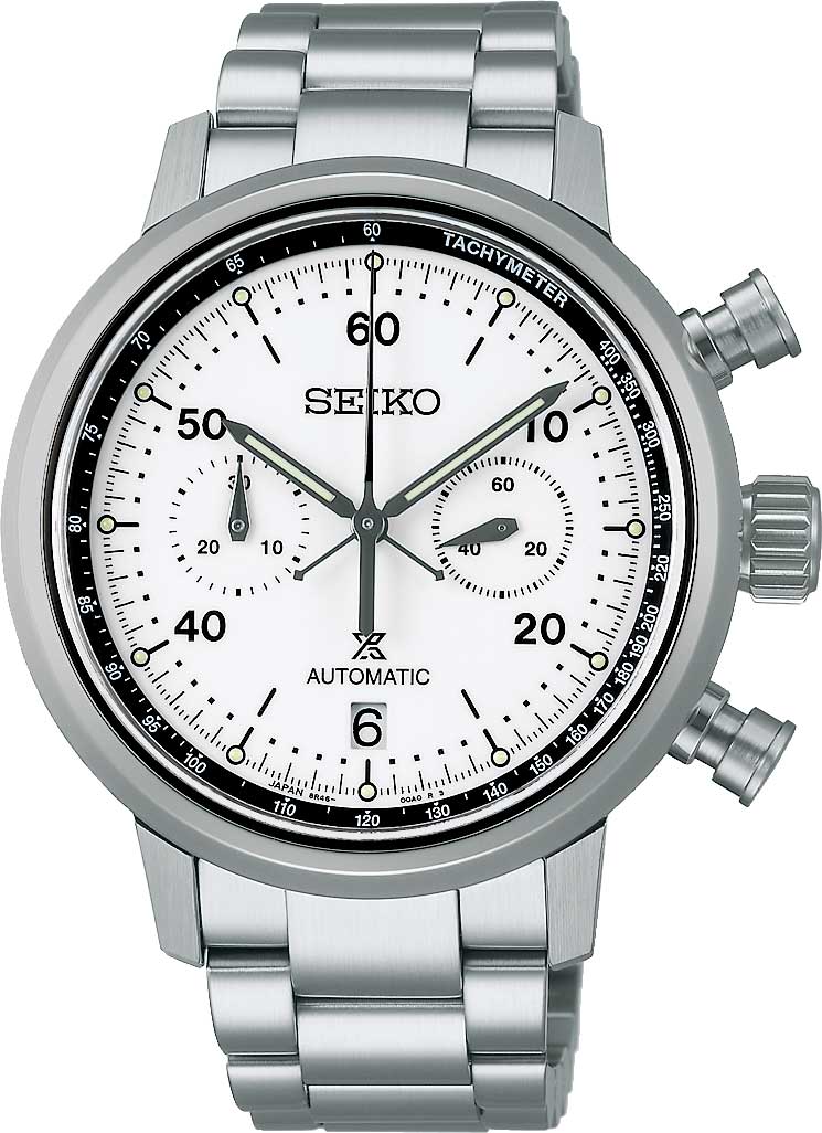 Японские механические наручные часы Seiko SRQ035 с хронографом