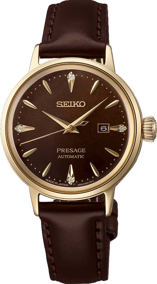 Японские механические наручные часы Seiko Presage Cocktail Time SRRW008