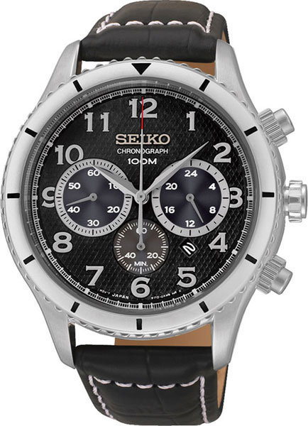 Японские наручные часы Seiko SRW037P2 с хронографом