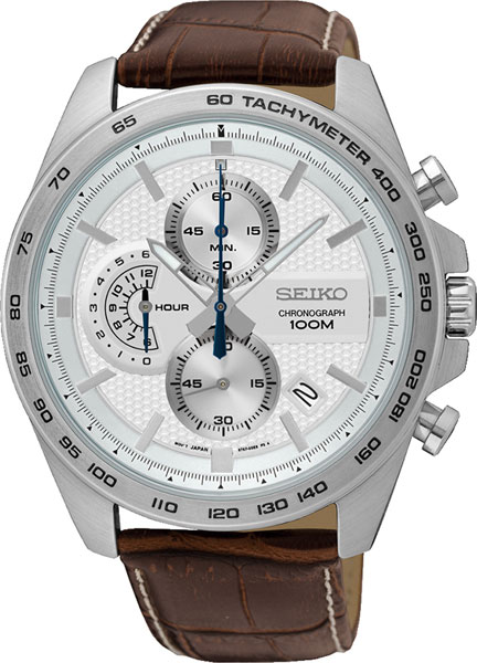 Японские наручные часы Seiko SSB263P1 с хронографом